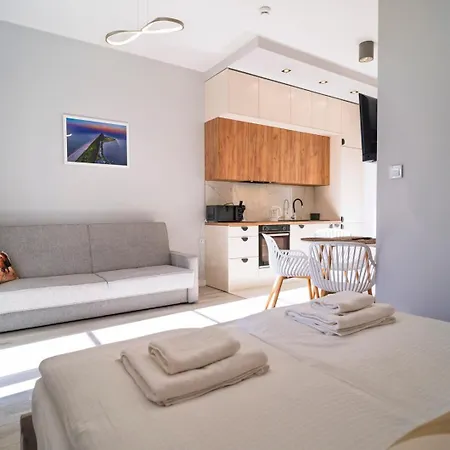 公寓 Ostoja De Rosse Morze Apartamentow Jastrzębia Góra
